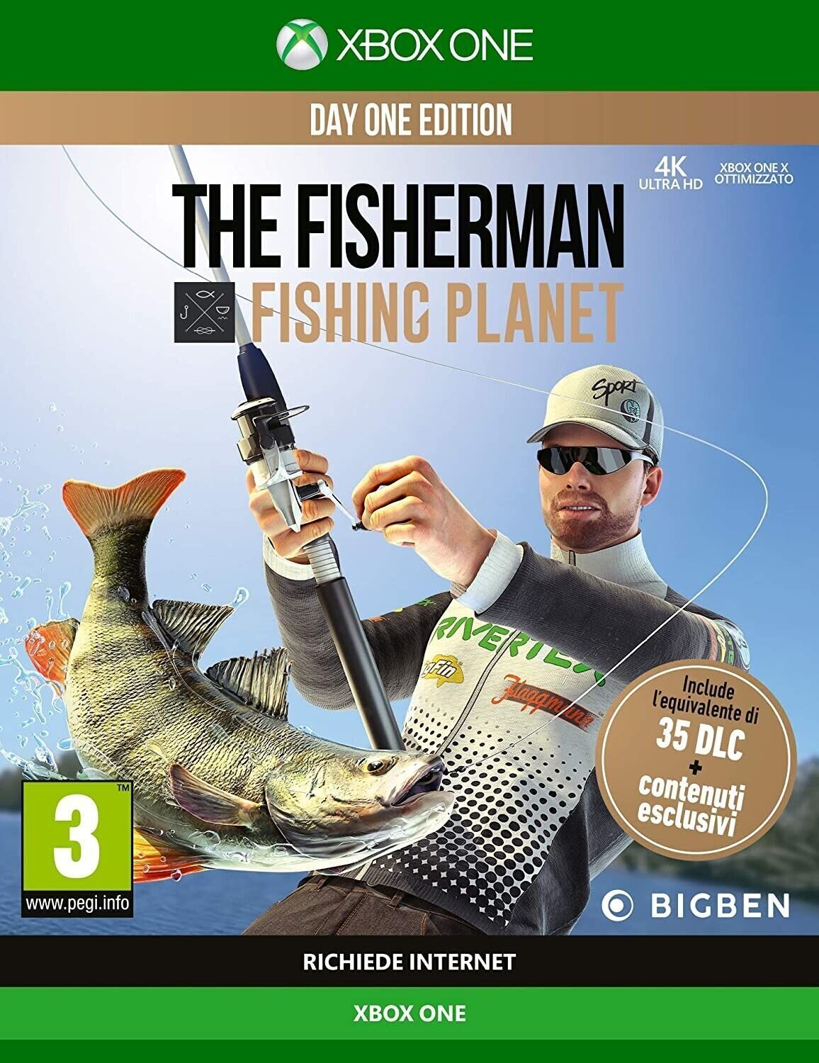 Bigben Tthe Fisherman Fishing Planet Videogioco XBOX ONE