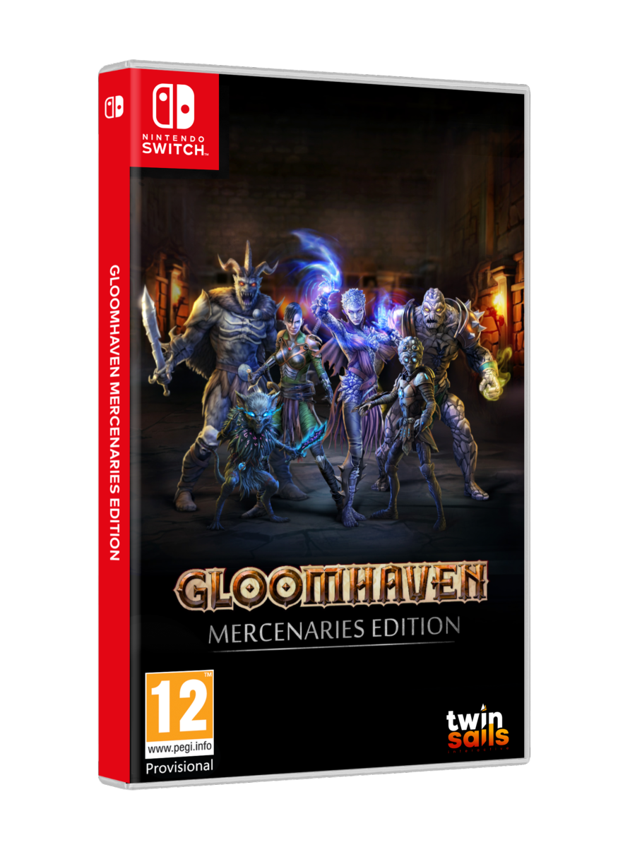 Gloomhaven Mercenaries Edizione Nintendo Interruttore Nuovo