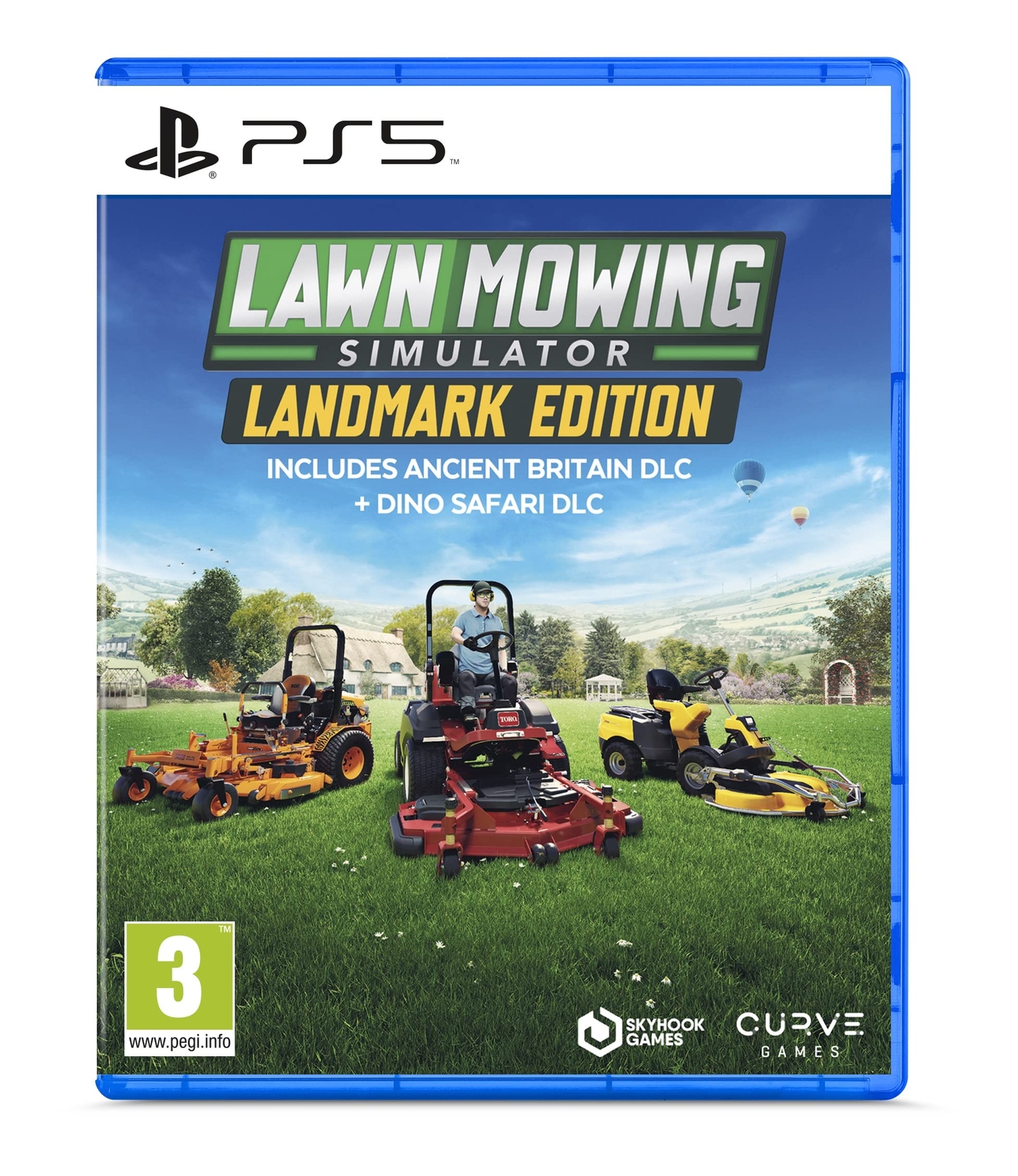 Lawn Mowing Simulator Landmark Edition - PS5 (Sony Playstation 5)