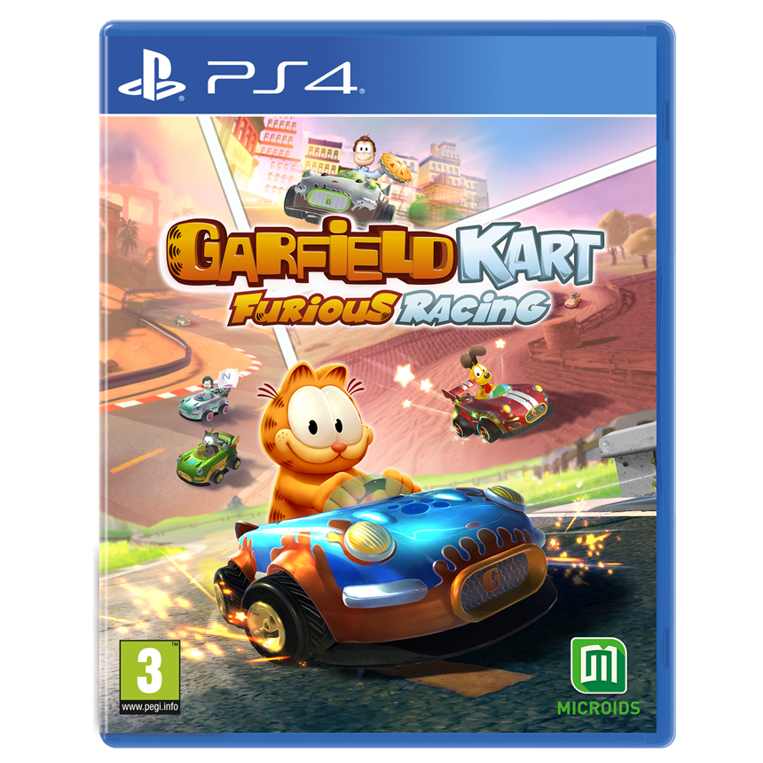 GARFIELD KART FURIOUS RACING PS4 VIDEOGIOCO ITALIANO NUOVO PLAY STATION 4
