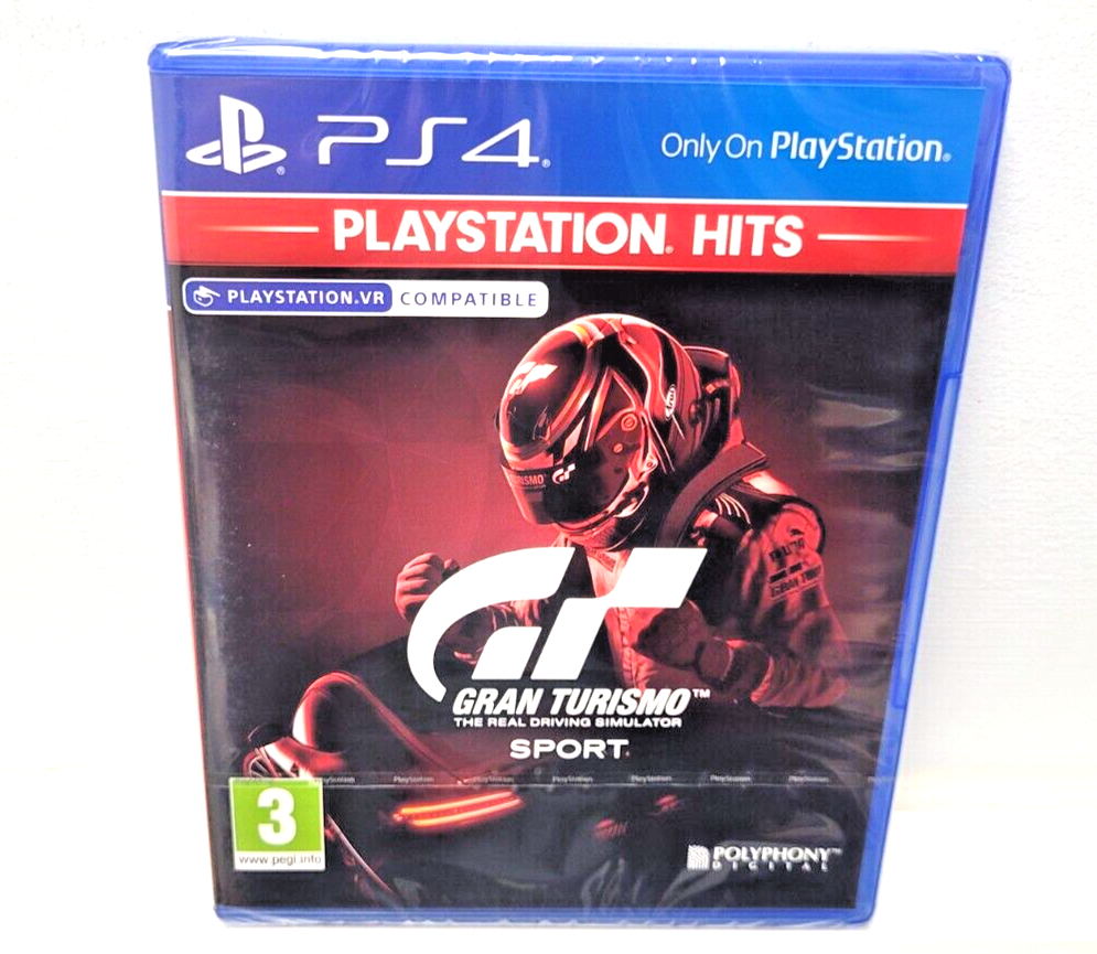 PS4 Gran Turismo Sport ( Hits) Guida Simulatore (PS5 Compatibile) Nuovo