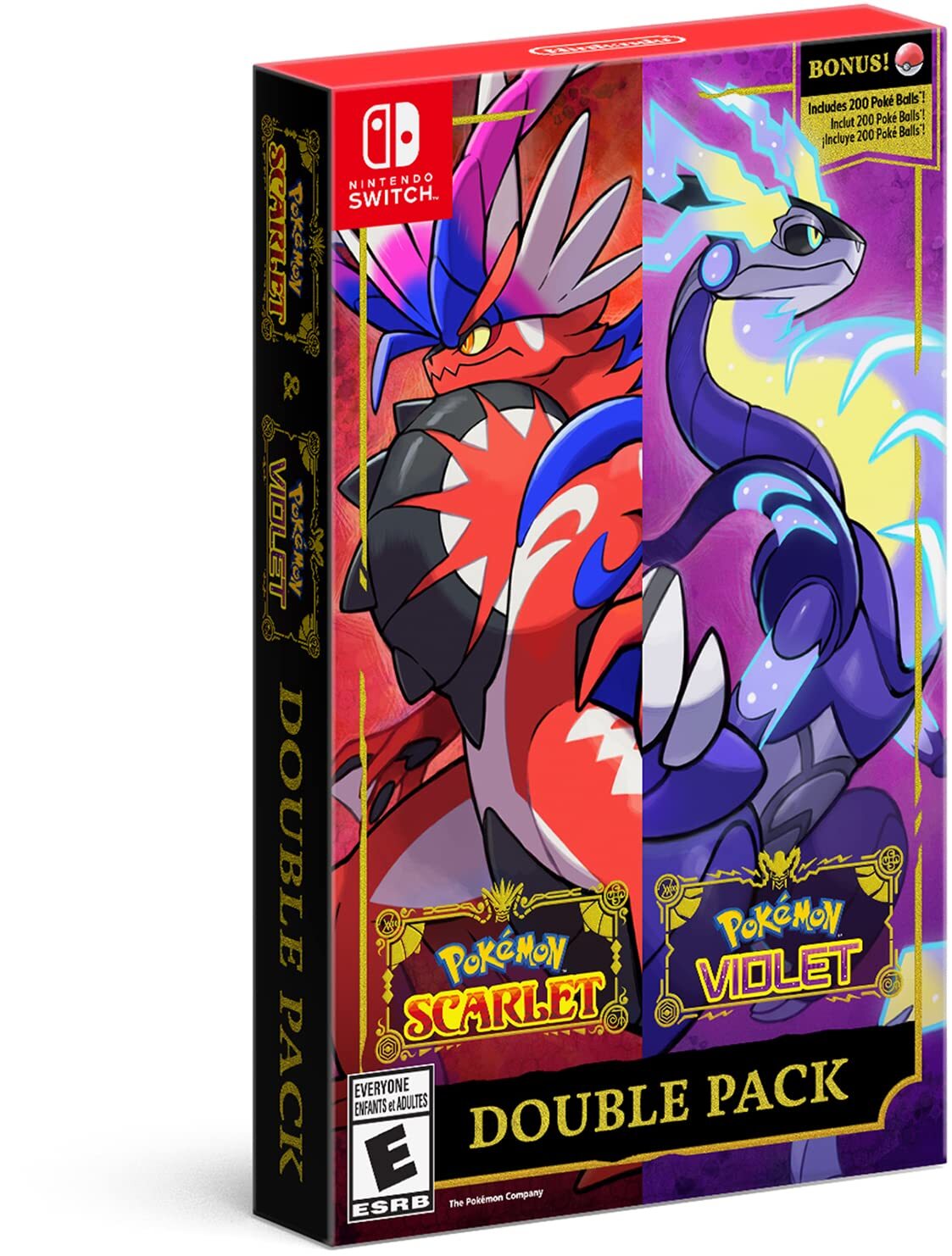 Pokemon Scarlet & Pokemon Violet Double Pack for Nintendo Swit (Nintendo Switch)