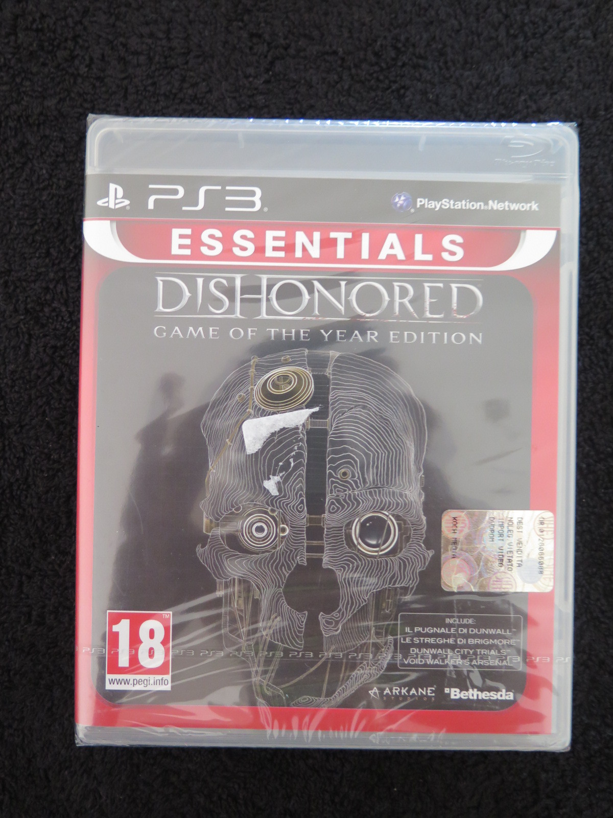 PS3 : DISHONORED : GAME OF THE YEAR EDITION - Nuovo, sigillato, ITALIANO !