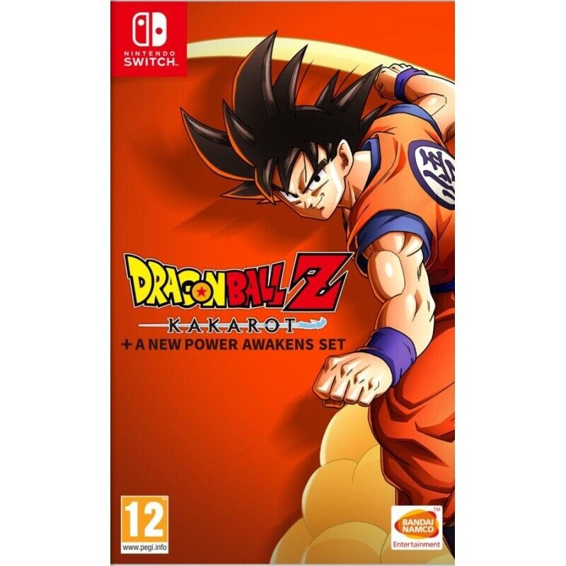DRAGON BALL Z KAKAROT + A NEW POWER AWAKENS SET Per Nintendo Switch Nuovo