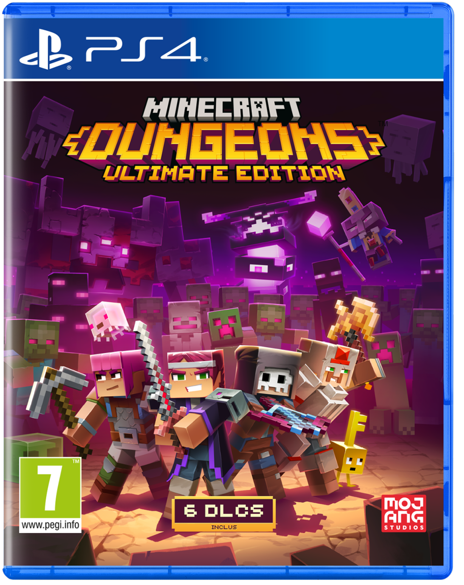 Minecraft Dungeon Ultimate Edizione PS4 Nuovo