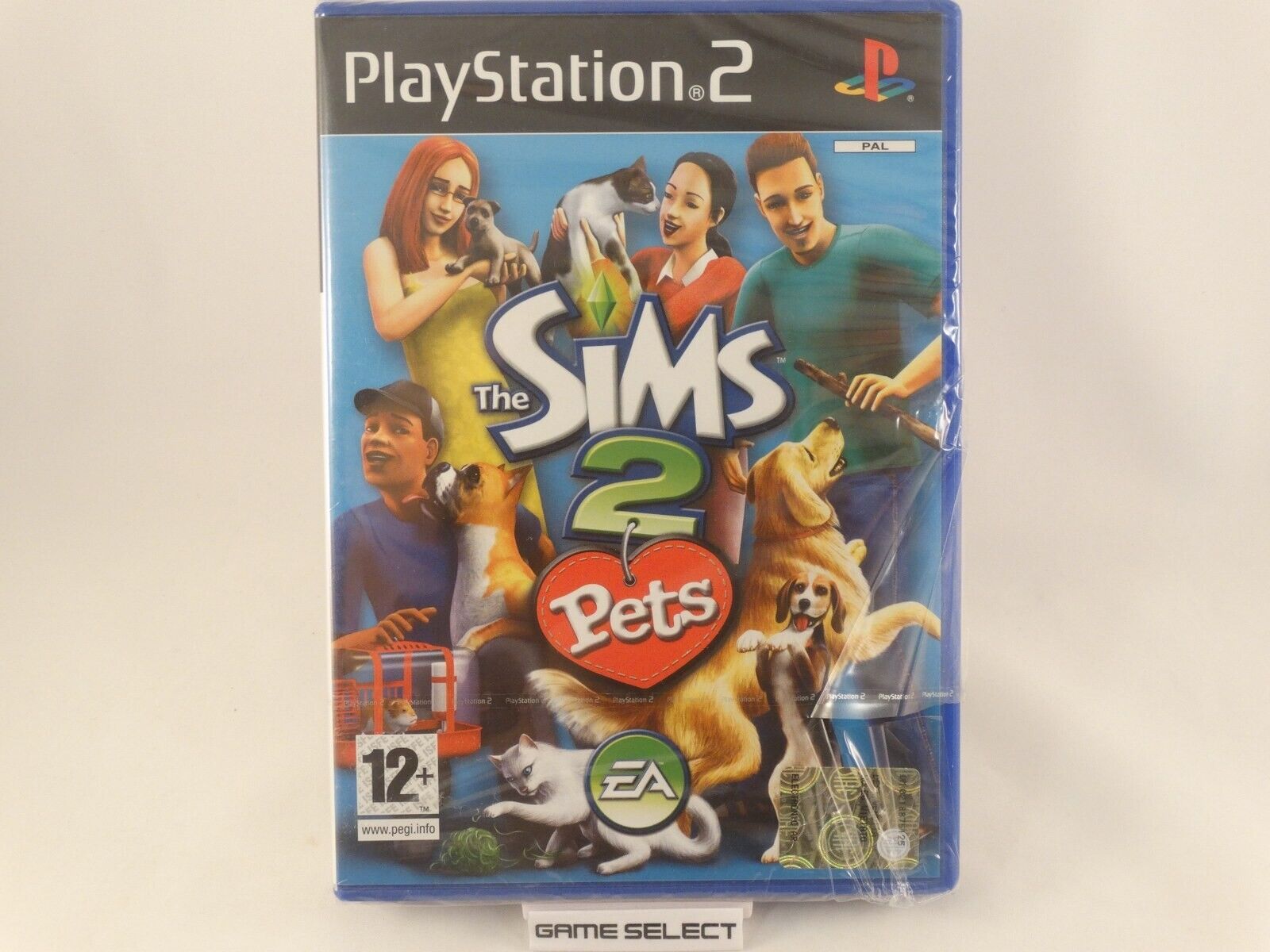THE SIMS 2 PETS ANIMALI SONY PS2 PLAYSTATION 2 PAL ITA ITALIANA NUOVO SIGILLATO