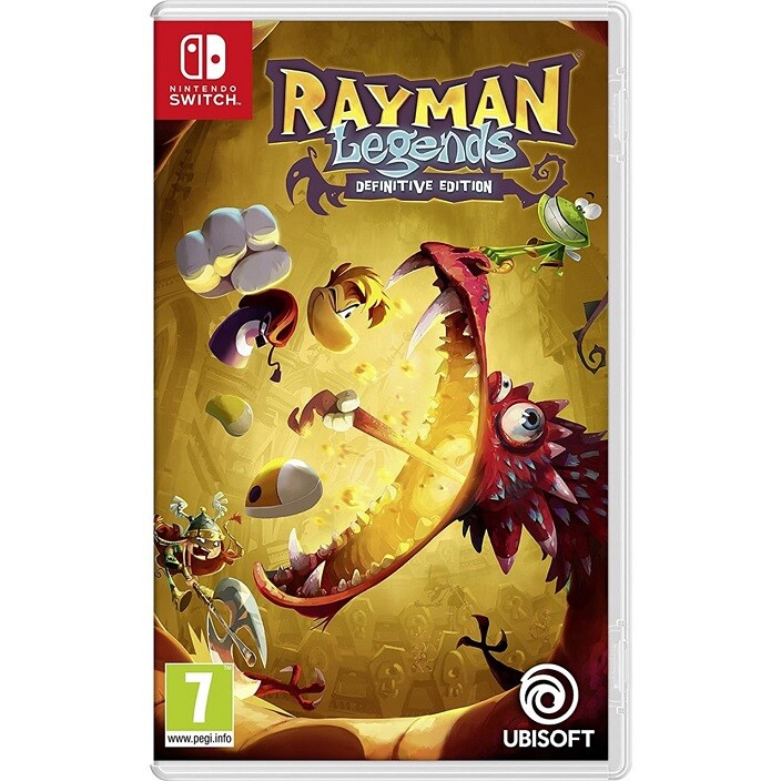 RAYMAN LEGENDS DEFINITIVE EDITION NINTENDO SWITCH VIDEOGIOCO ITALIANO EU NUOVO