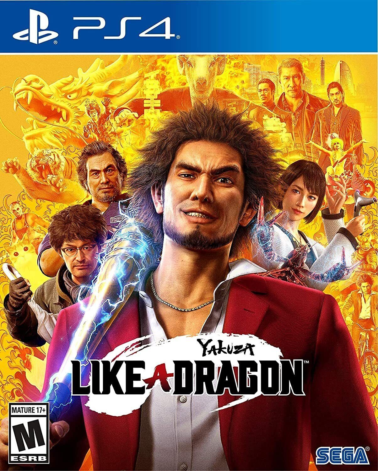 Yakuza: Like A Dragon - PlayStation 4 PlayStation 4 Standar (Sony Playstation 4)