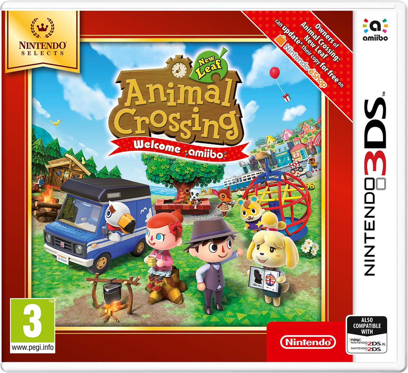 Nintendo Selects - Animal Crossing New Leaf: Welcome amiibo (Nint (Nintendo 3DS)