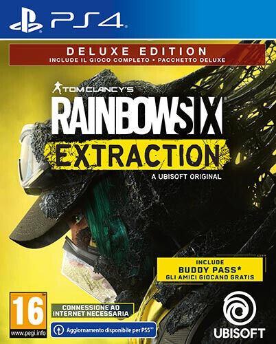 PS4 Rainbow Six Extraction Deluxe Edition UFFICIALE ITALIA