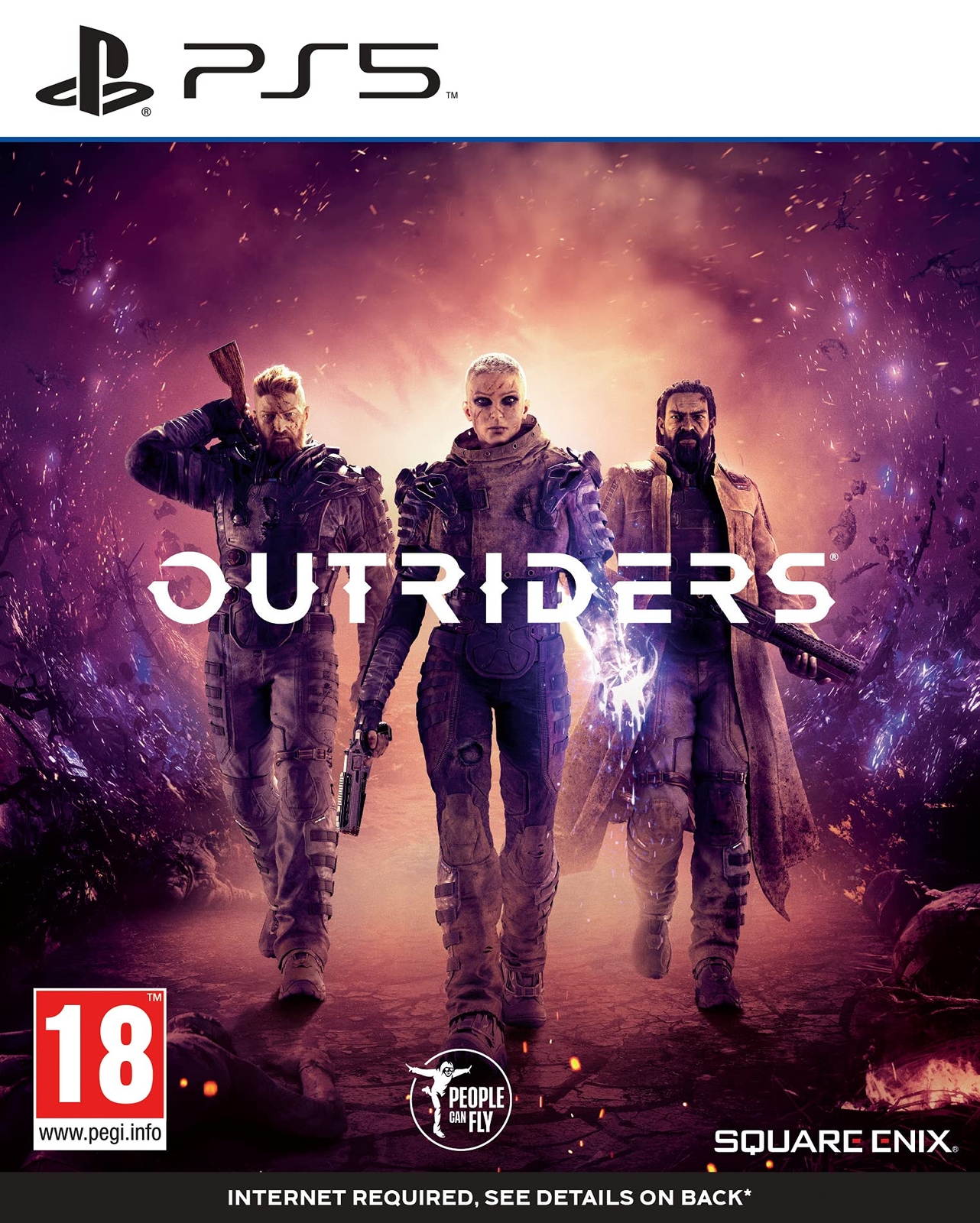 Outriders with Patch Set (Exclusive to Amazon.co.uk) PlaySt (Sony Playstation 5)