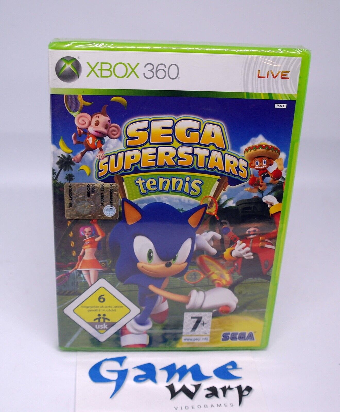 SEGA Superstar Tennis (360) - UK - NUOVO - SIGILLATO