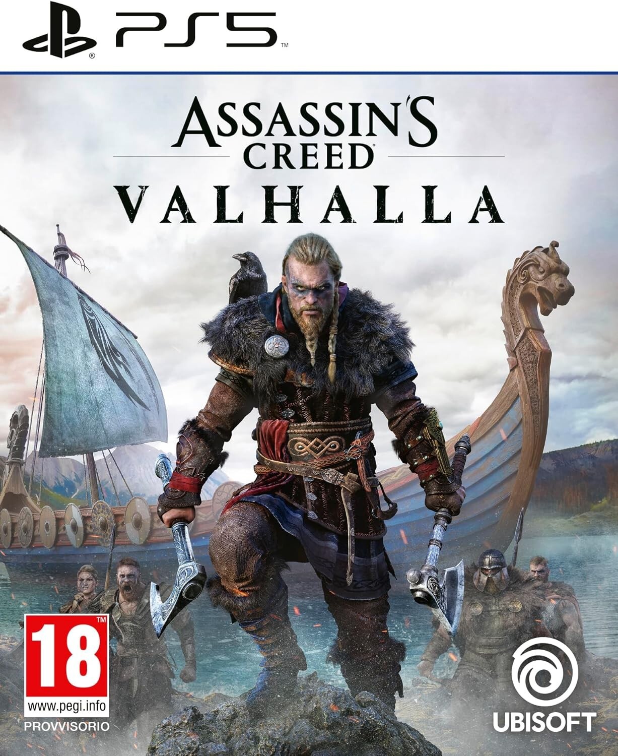 PS5 ASSASSIN'S CREED VALHALLA GIOCO PLAYSTATION 5 PAL VERSIONE ITALIANA COMPLETA