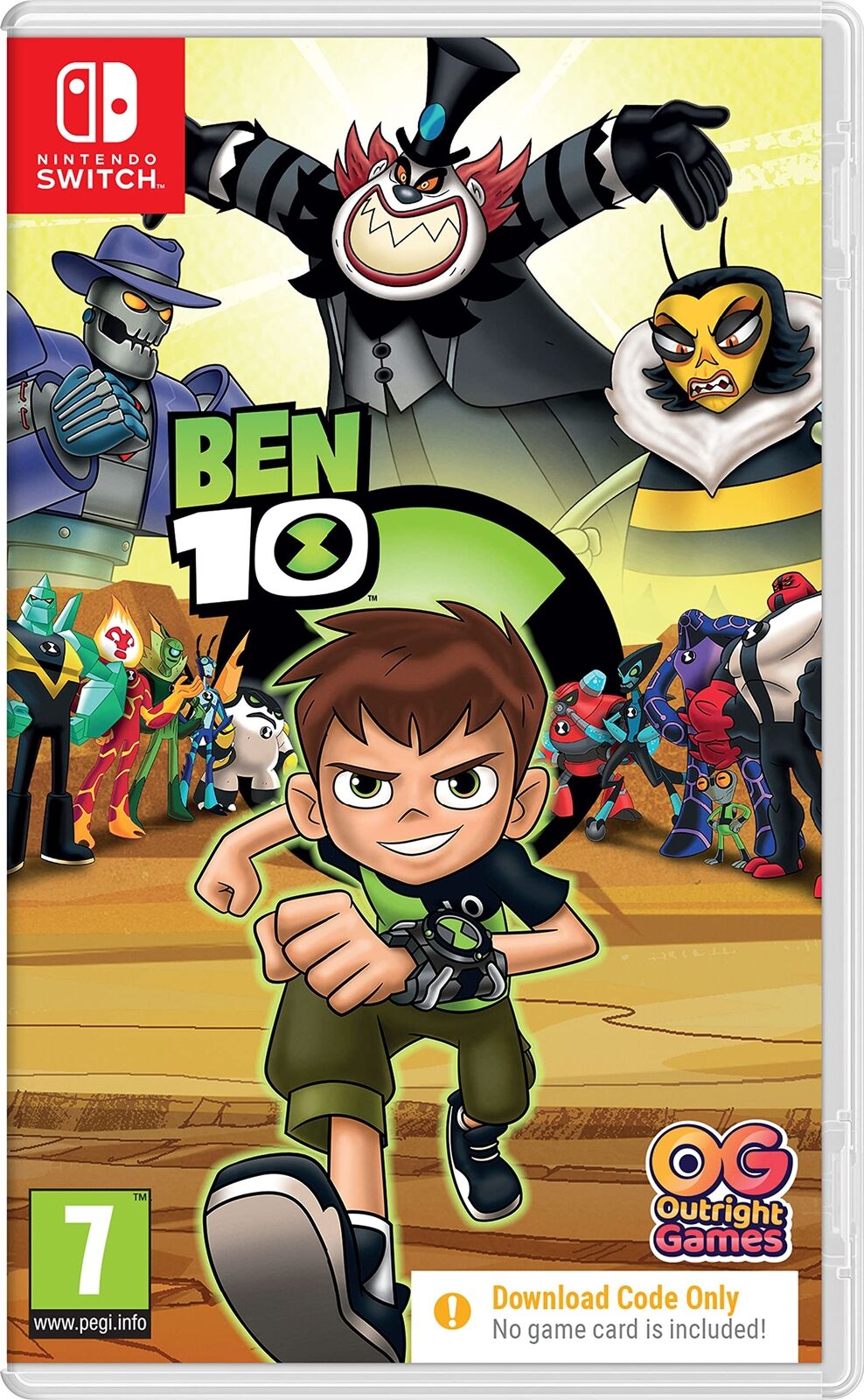 Ben 10 (Spel download code in de doos) - Switch (Nintendo Switch)