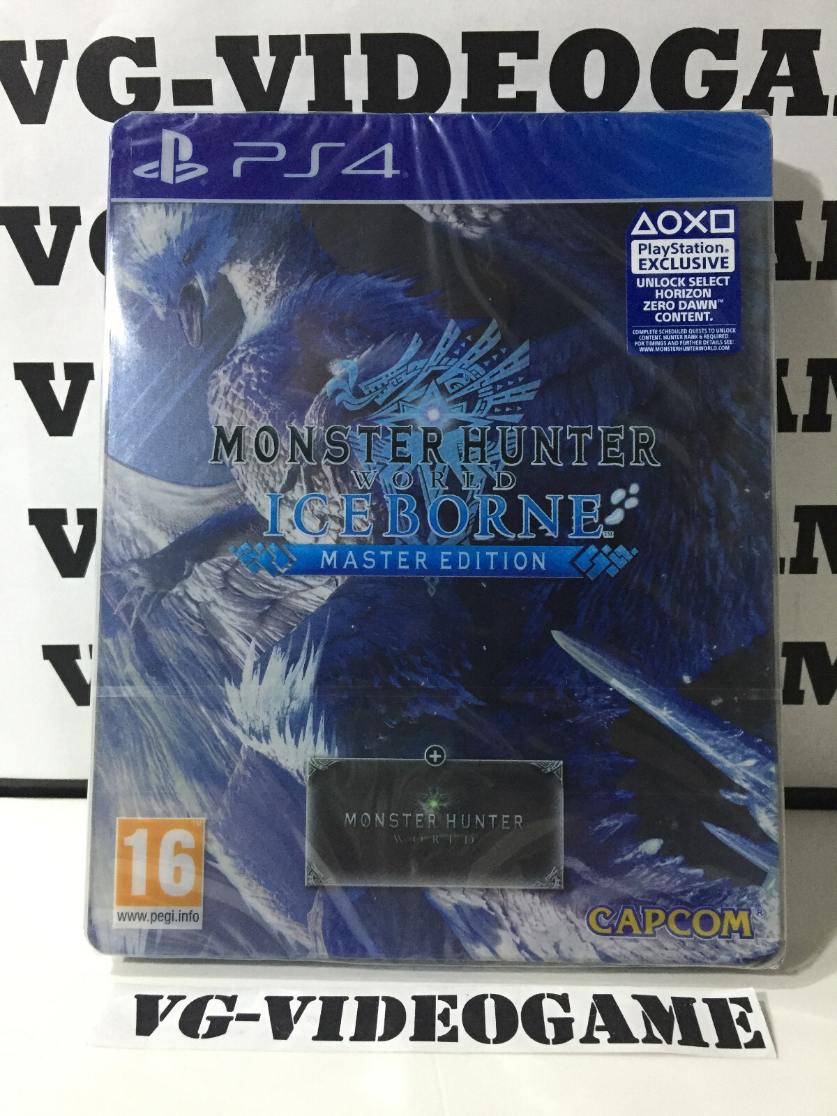 MONSTER HUNTER WORLD: ICEBORNE,  MASTER EDITION PS4, NUOVO
