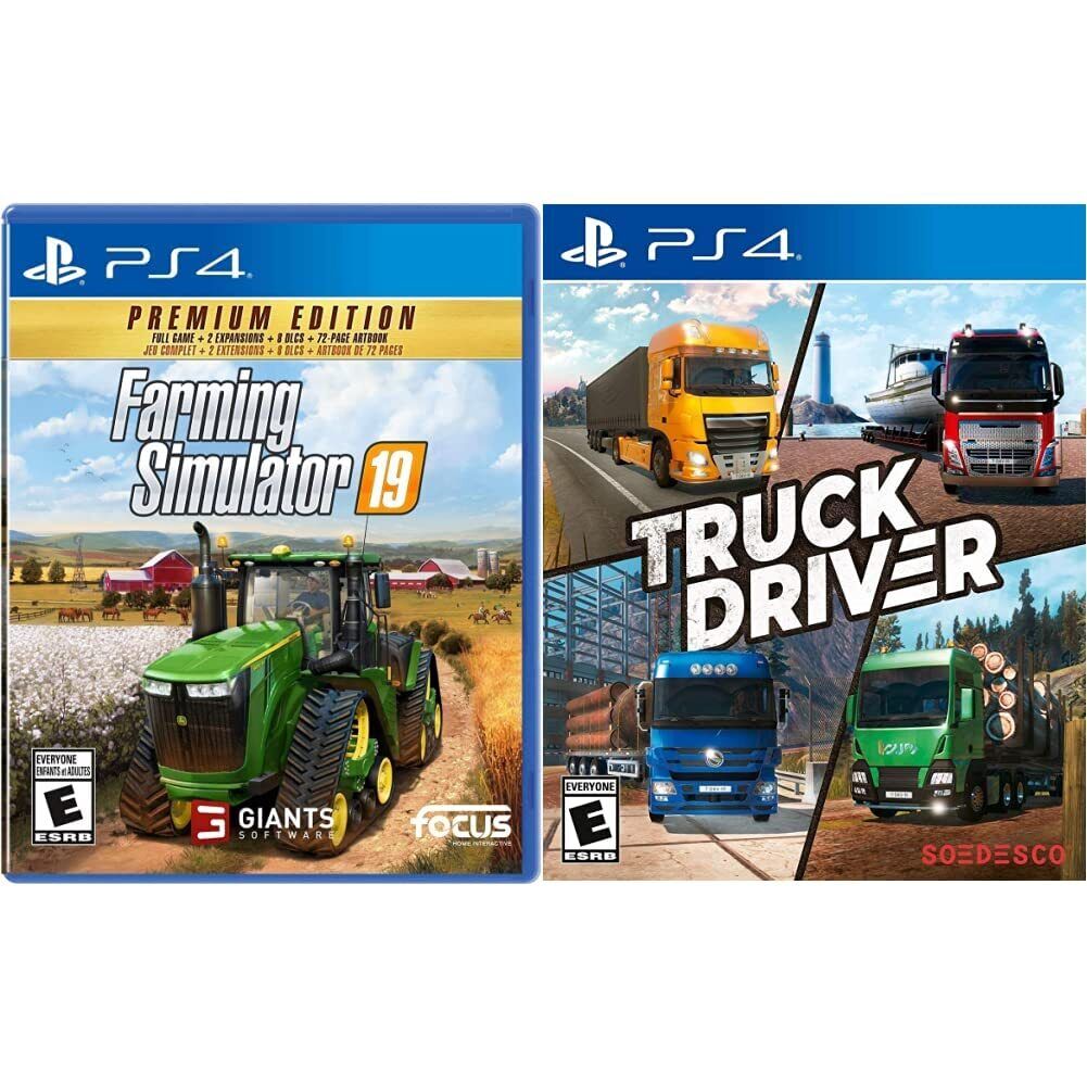 Playstation 4 Farming Simulator 19: Premium Edition - Playstation 4 GAME NUOVO