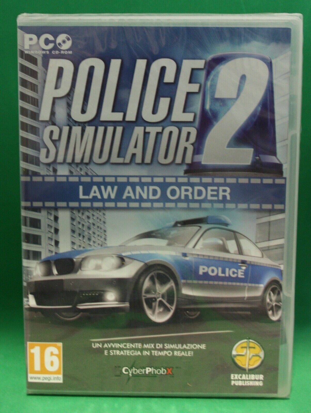 POLICE SIMULATOR 2  LAW AND ORDER PER PC - GIOCO NUOVO SIGILLATO