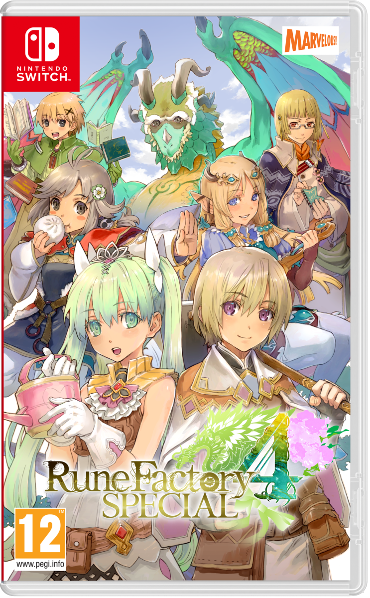 Rune Factory 4 Speciale Interruttore Nuovo
