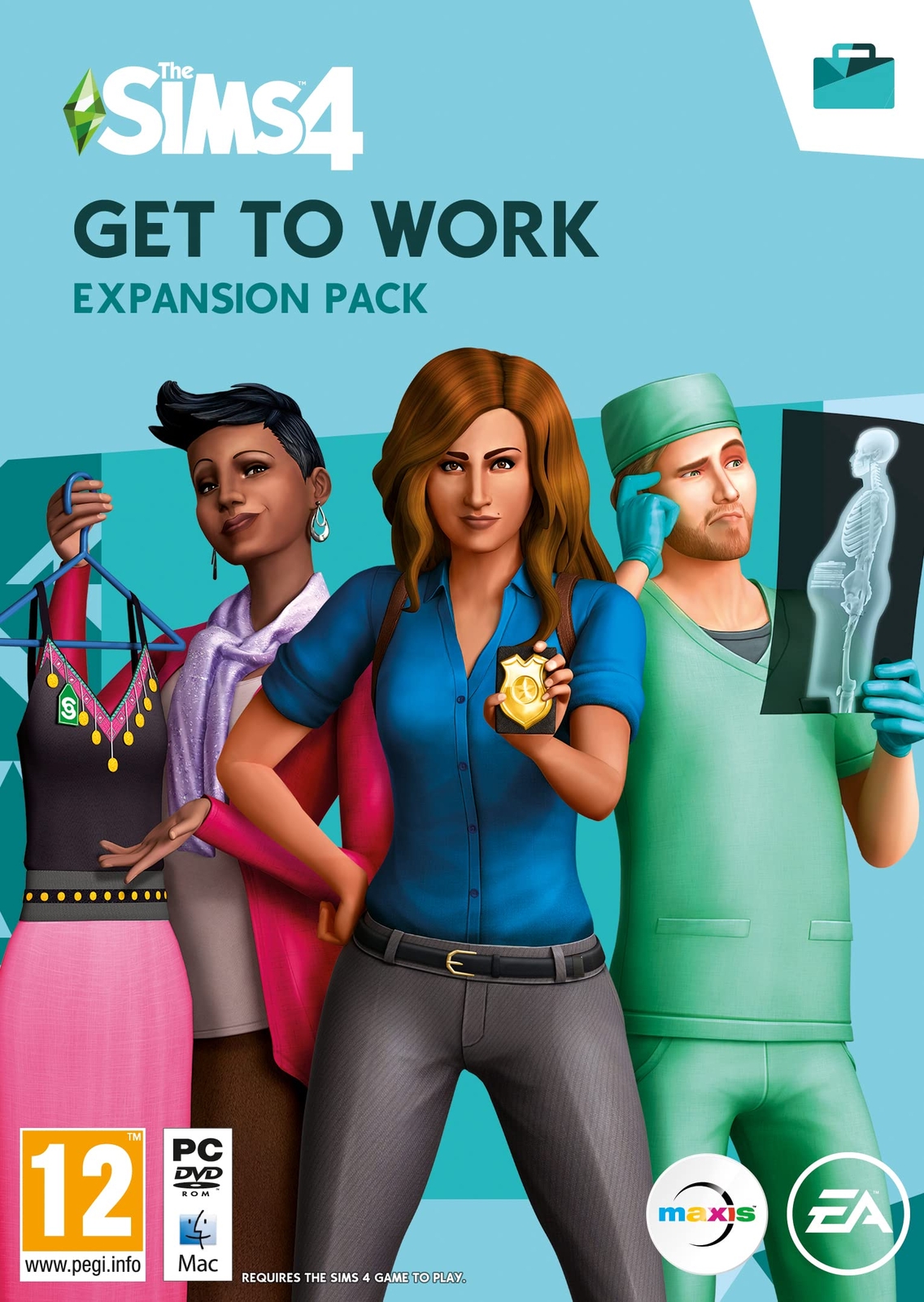 The Sims 4 Get to Work (EP1)   Expansion Pack PC/Mac   VideoGame   (PC Mac OS X)