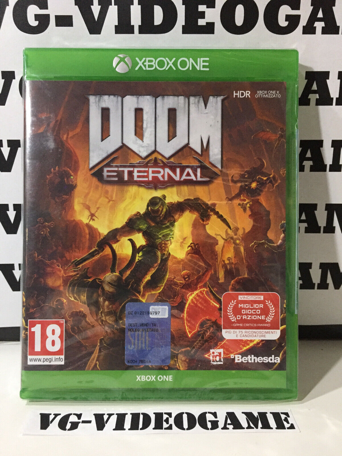 DOOM ETERNAL - XBOX ONE VERSIONE ITALIANA NUOVO