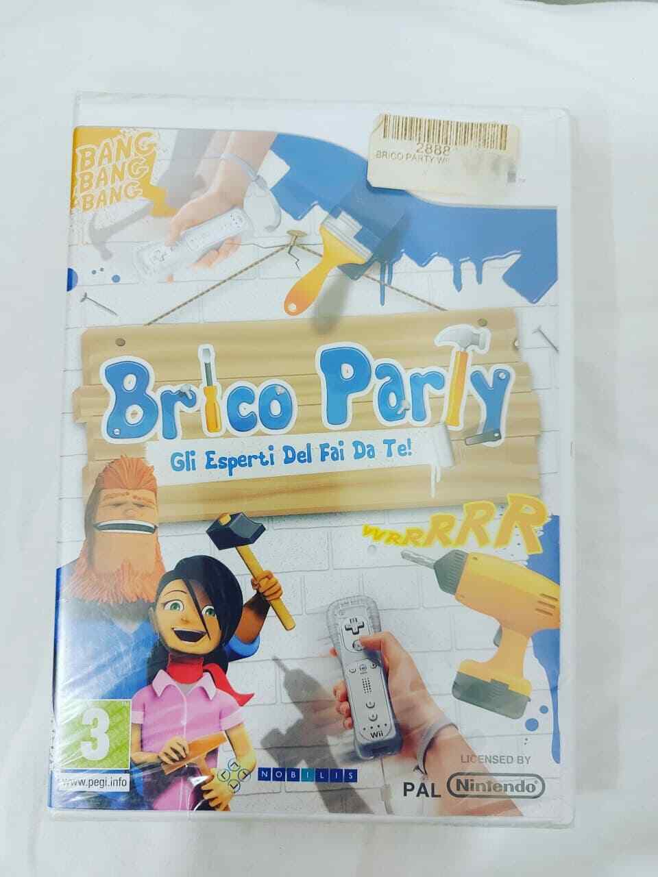 Nintendo Wii Brico Party Gli esperti del fai da te nuovo sigillato italiano pal