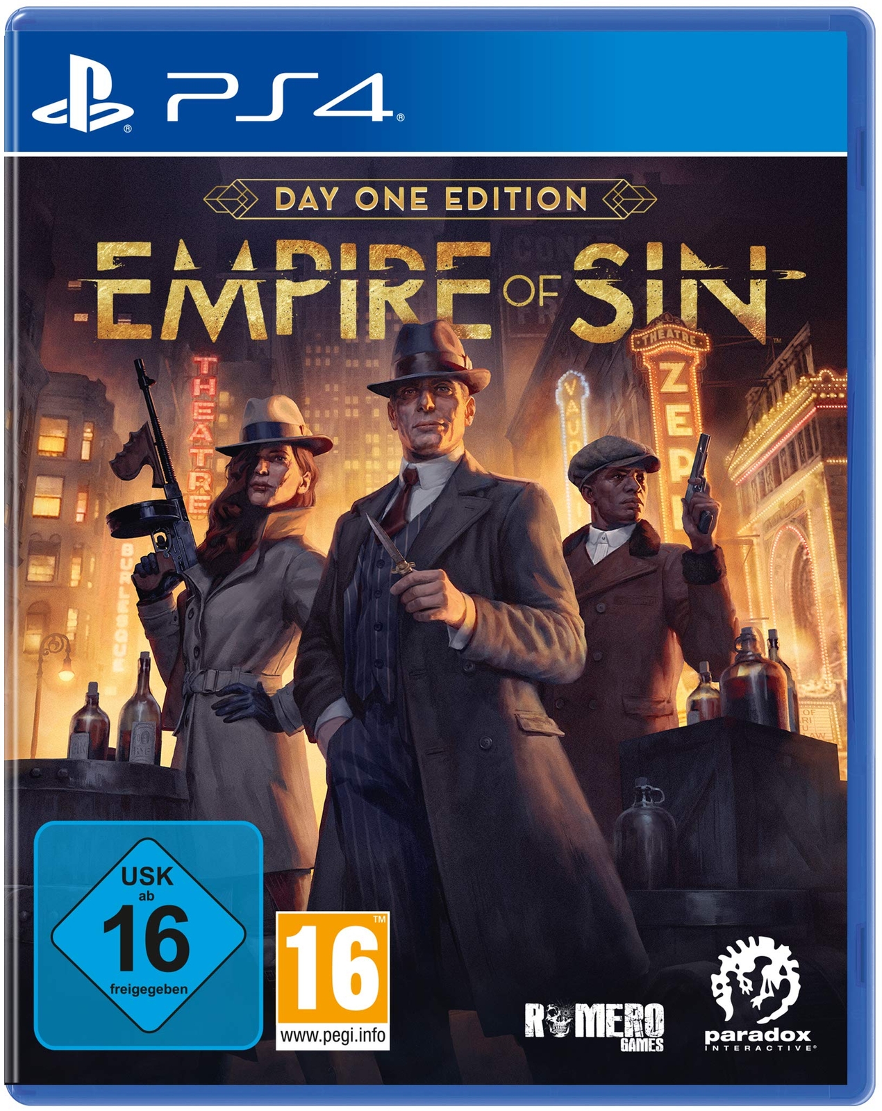 Empire of Sin Day One Edition (Playstation 4) (Sony Playstation 4)