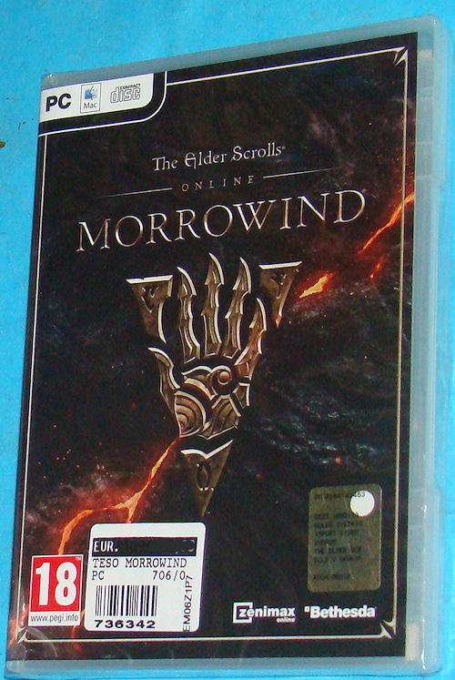 The Elder Scrolls Online Morrowind - PC  New Nuovo Sealed