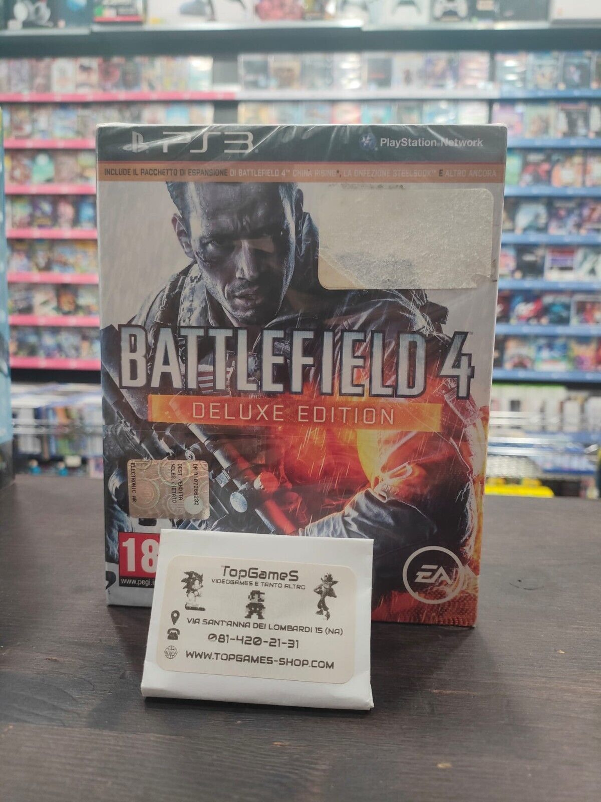 BATTLEFIELD 4 DELUXE EDITION Playstation 3 NUOVO ITALIANO PS3