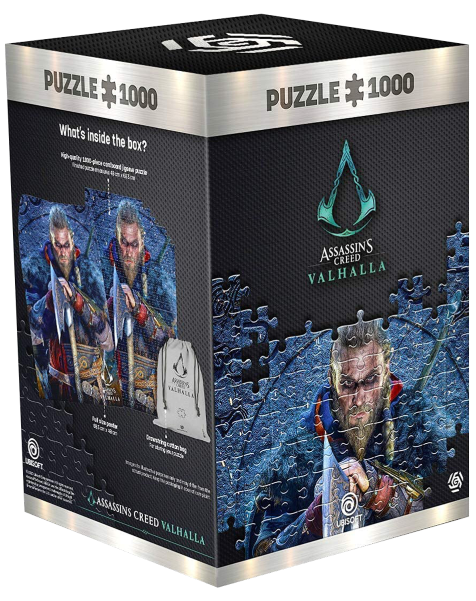 Assassins Creed Valhalla: Eivor Puzzle 1000 Pezzi Nuovo