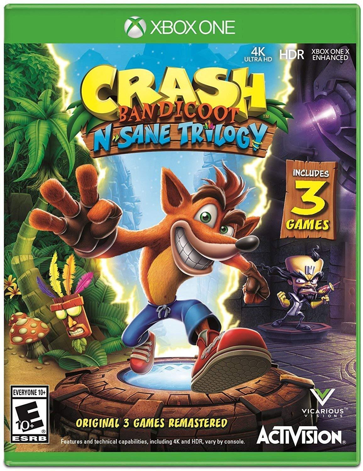 Crash Bandicoot N. Sane Trilogy - Xbox One Standard Edition (Microsoft Xbox One)