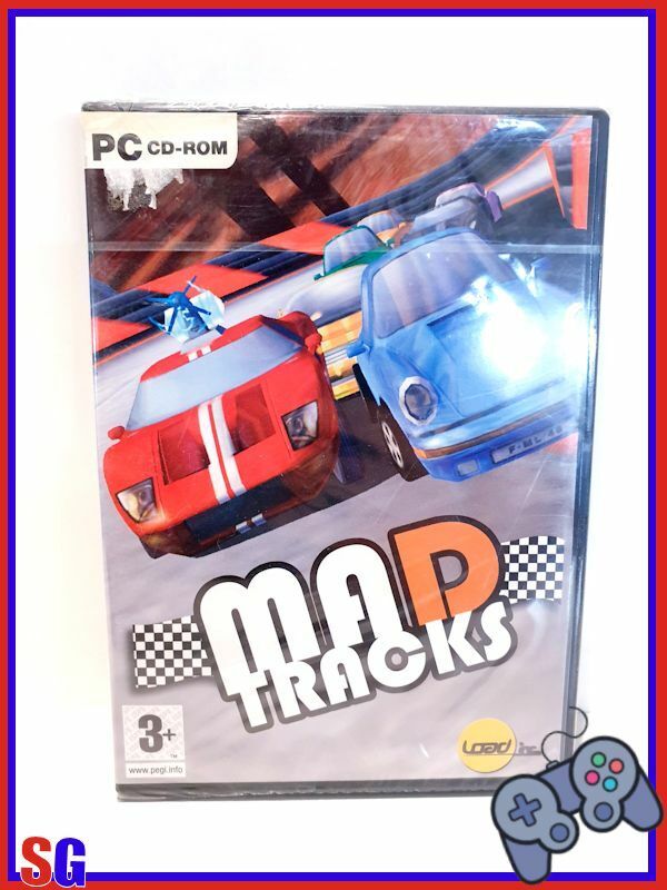 MAD TRACKS GIOCO PER COMPUTER PC PRODOTTO ITALIANO NUOVO