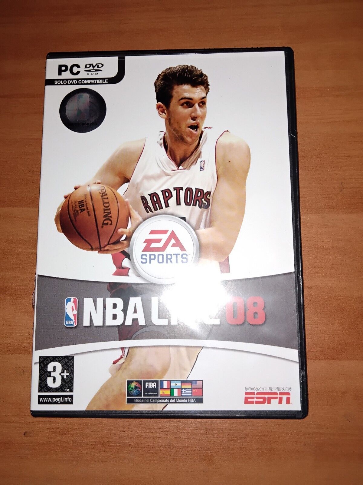 NBA LIVE 08 GIOCO PER COMPUTER PC DVD ROM PRODOTTO ITALIANO NUOVO Sigillato
