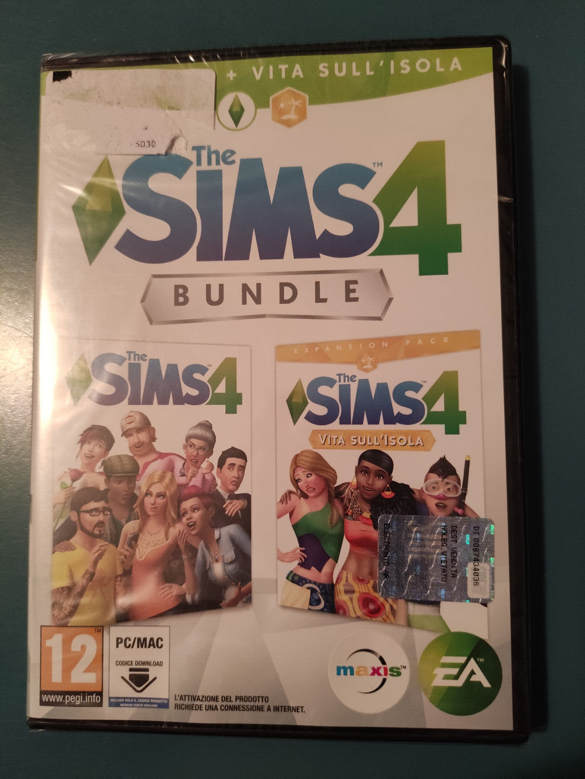 PC DVD ROM THE SIMS 4 BUNDLE NUOVO SIGILLATO ITALIANO☆