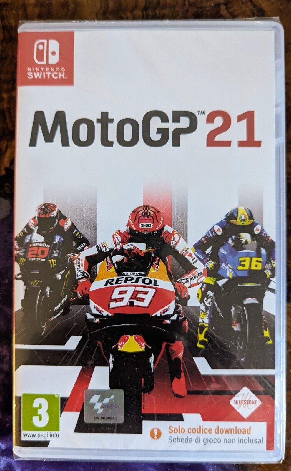 Nintendo Switch MOTOGP 21 DOWNLOAD DIGITALE NUOVO VERSIONE UFFICIALE ITALIA