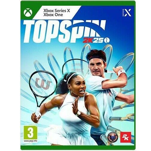 TOPSPIN 2K25 STANDARD EDITION XBOX ONE/SERIE X  GIOCO TENNIS ITALIANO EU NUOVO