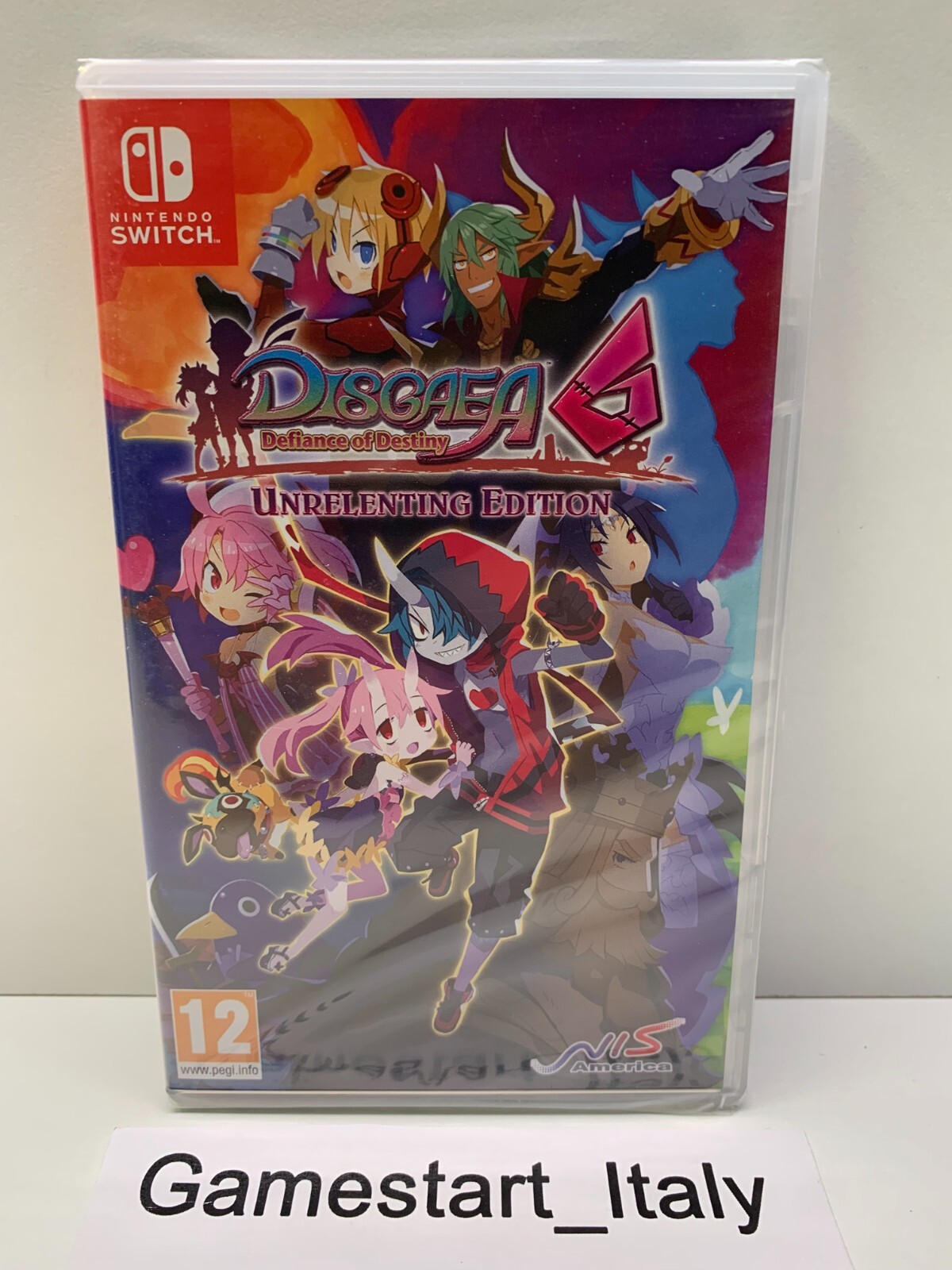 DISGAEA 6 DEFIANCE OF DESTINY UNRELENTING EDITION - SWITCH - NUOVO SIGILLATO PAL