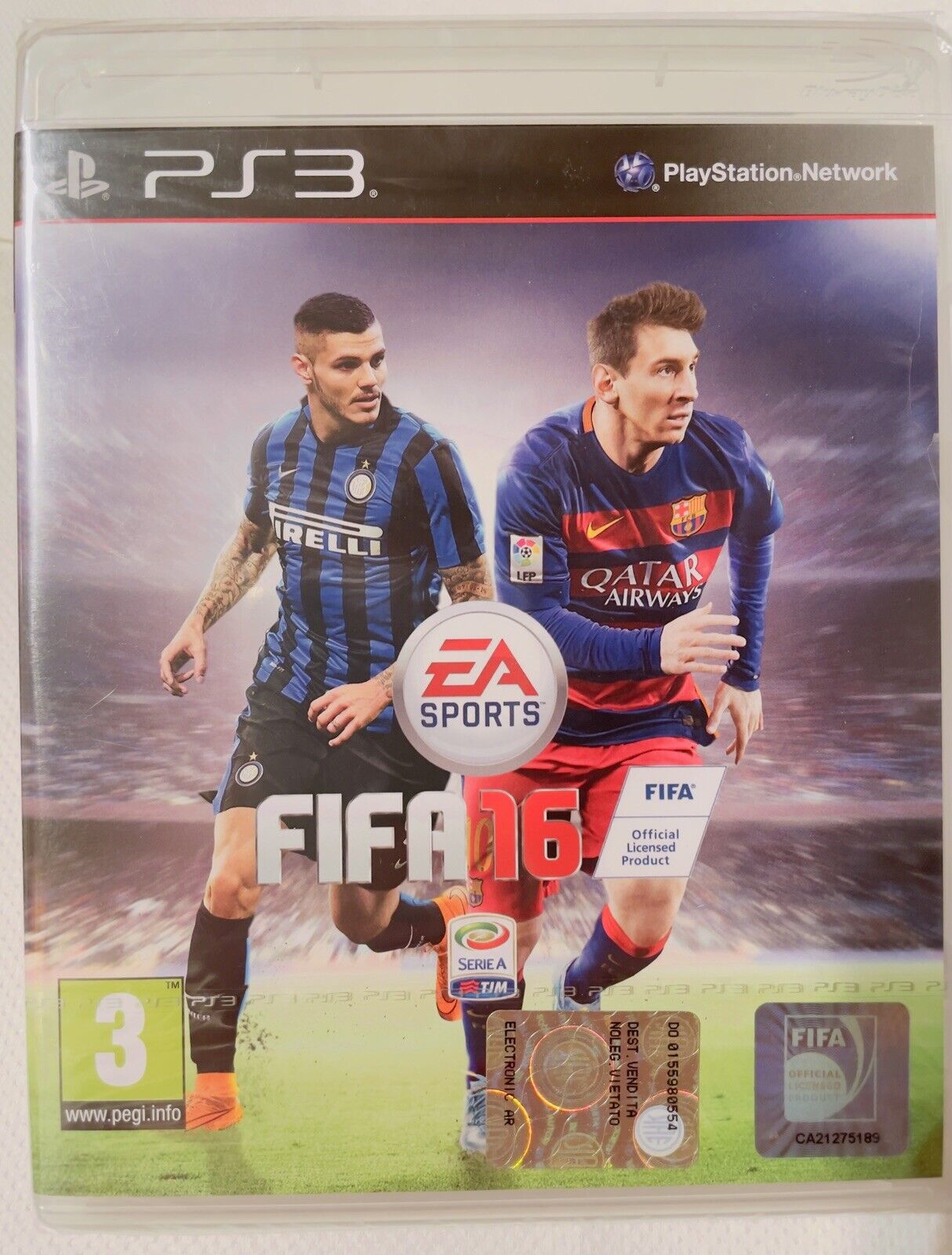 FIFA 16 per PLAYSTION  3 PS3 FIFA 2016 NUOVO DI ZECCA SIGILLATO ITALIANO PAL