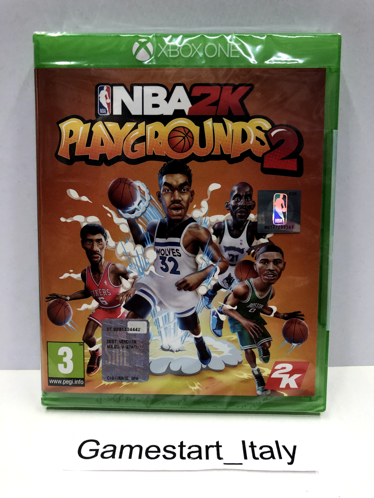 NBA 2K PLAYGROUNDS 2 - XBOX ONE - NUOVO SIGILLATO NEW SEALED - PAL ITA