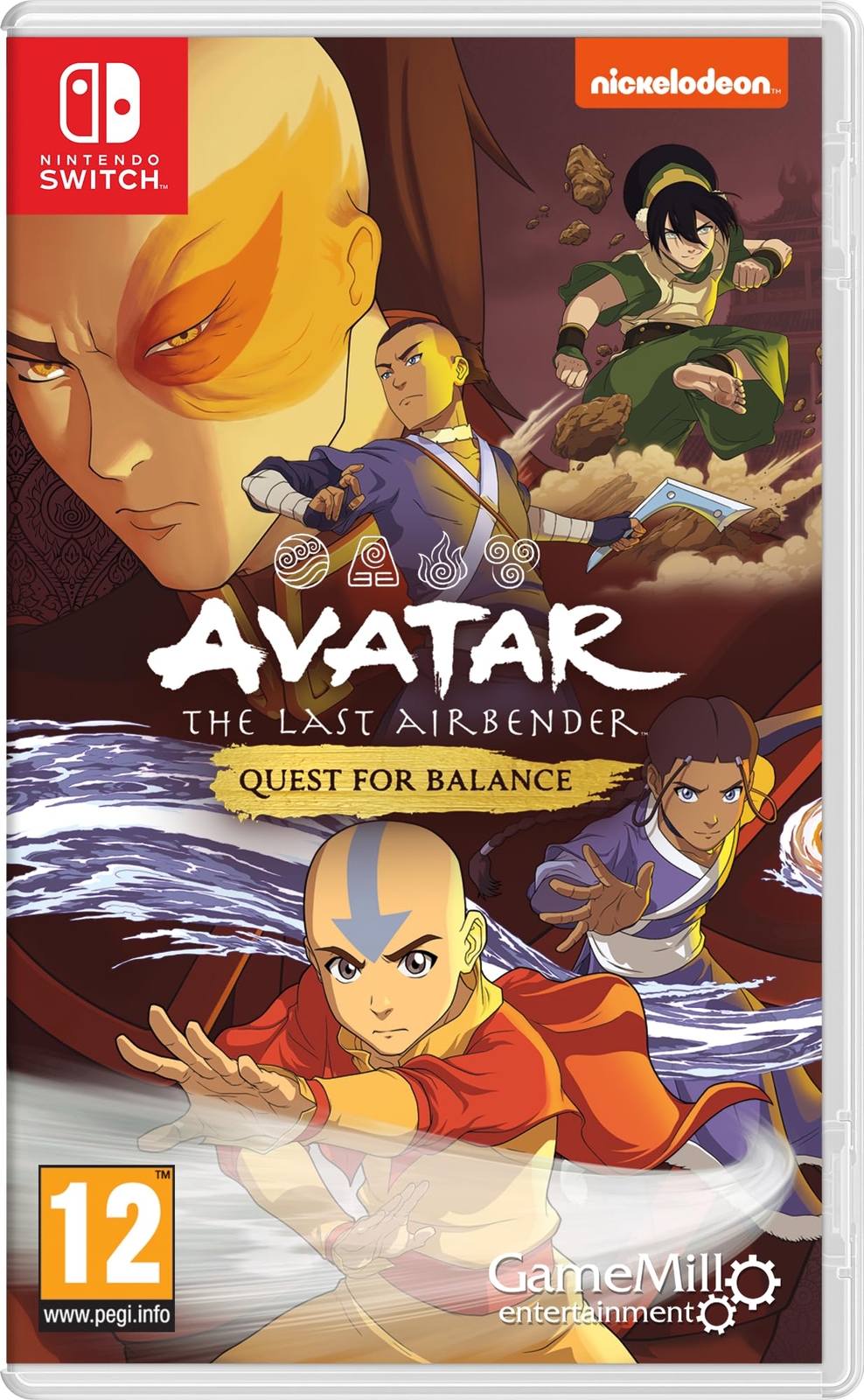 Avatar The Last Airbender Quest for Balance (Switch),Nintendo  (Nintendo Switch)