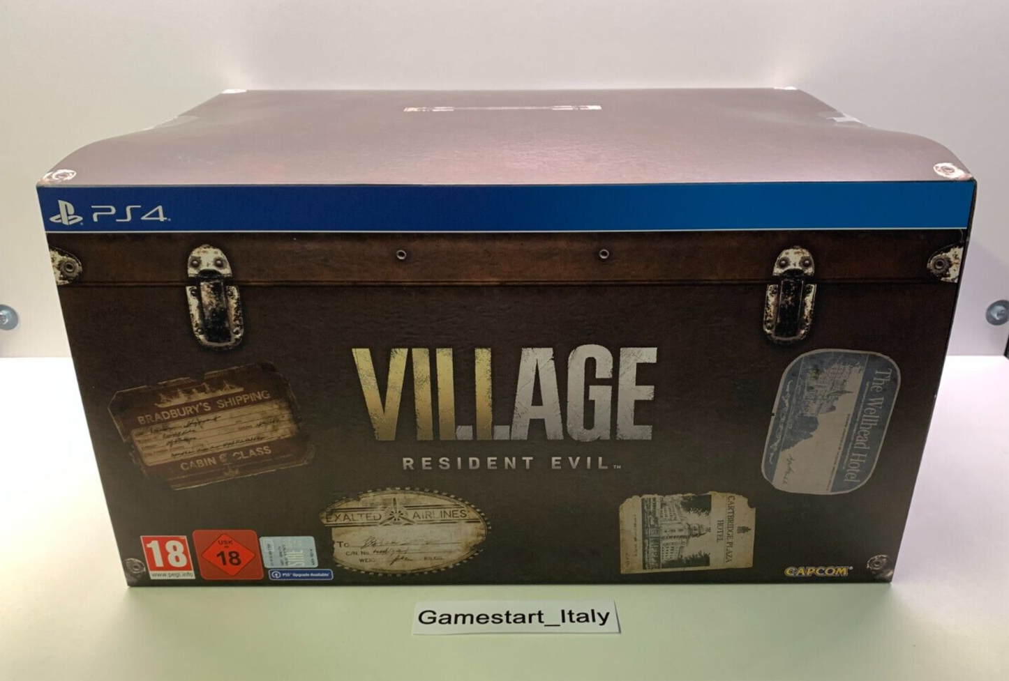 RESIDENT EVIL VILLAGE COLLECTOR'S EDITION - SONY PS4 - NEW SEALED PAL VERSION