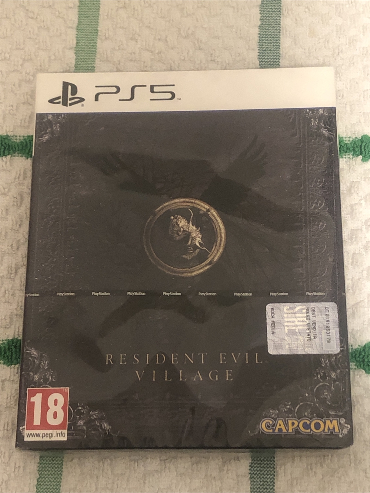 RESIDENT EVIL 8 VILLAGE LIMITED STEELBOOK EDITION  VERSIONE ITALIANA  NUOVO  PS5