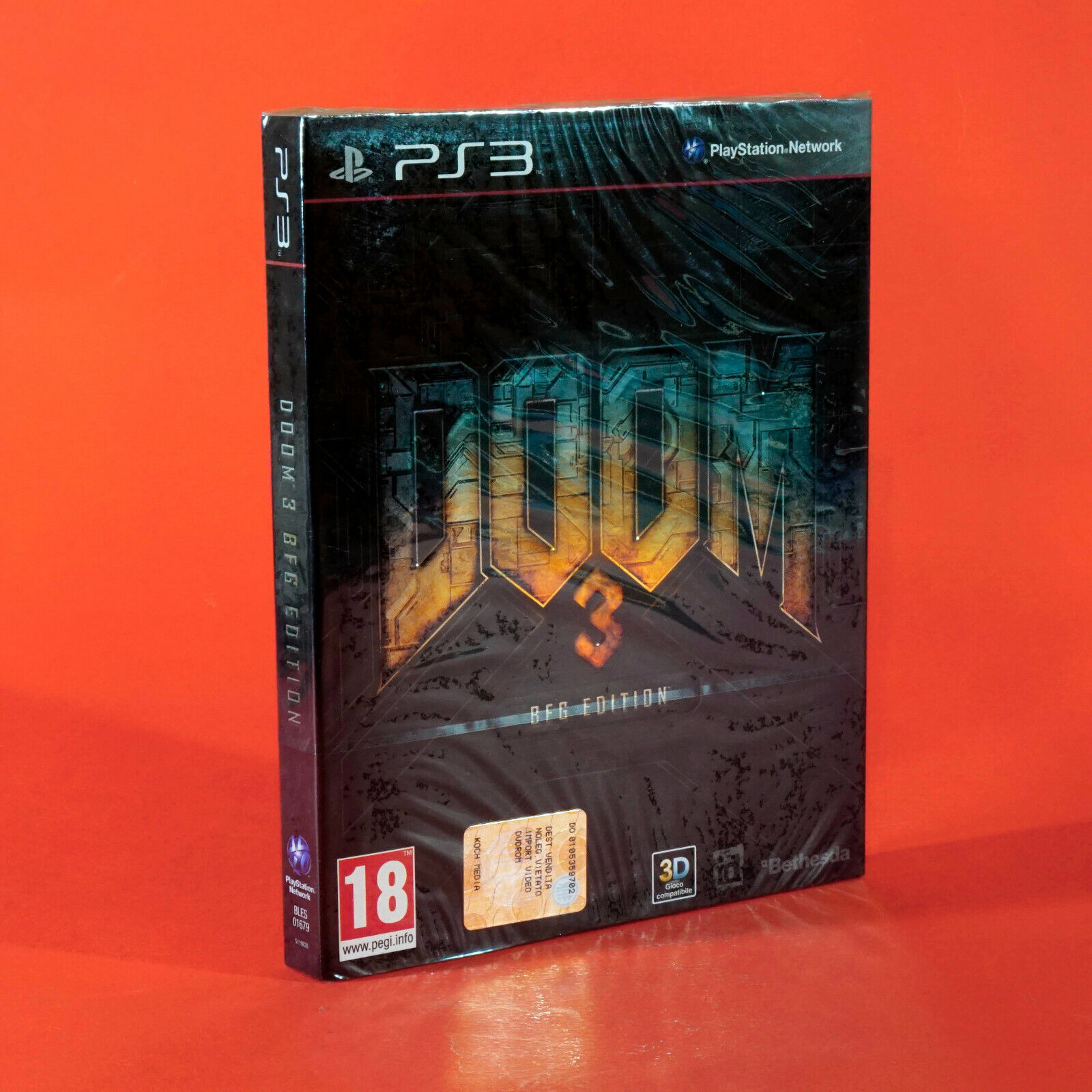 DOOM 3 BFG EDITION PS3 + esp. resurrection evil + bonus doom e doom 2 NUOVO ITA