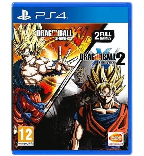 DRAGON BALL XENOVERSE + XENOVERSE 2 GIOCO PS4 ITALIANO COMPILATION 2 DISCHI