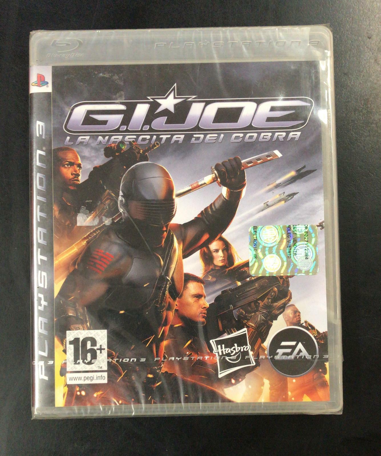 G.I.JOE LA NASCITA DEI COBRA NUOVO PS3 ITALIANO EA EA ELECTRONICS ARTS HASBRO