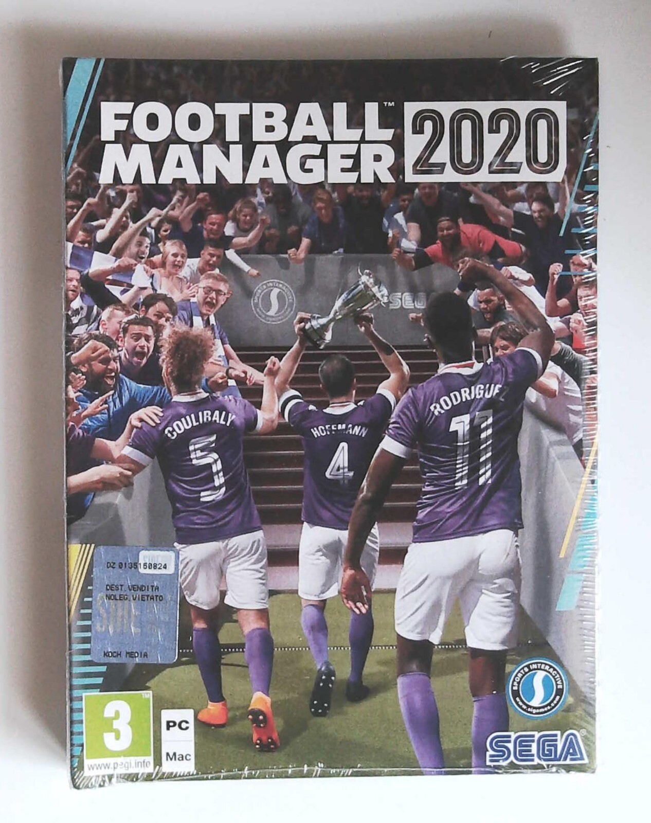 PC : FOOTBALL MANAGER 2020 - DVD Nuovo, ITALIANO ! CONSEGNA IN 24/48H