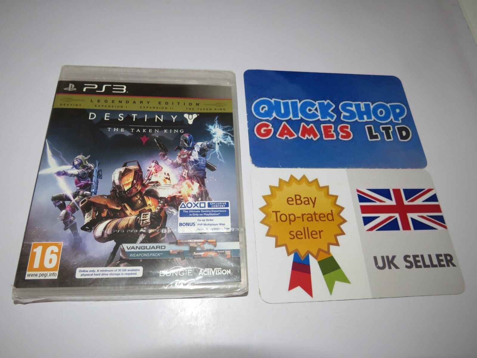 Destiny The Taken King Leggendario Edizione ( Dlc Scaduto) - PS3 UK Sigillato