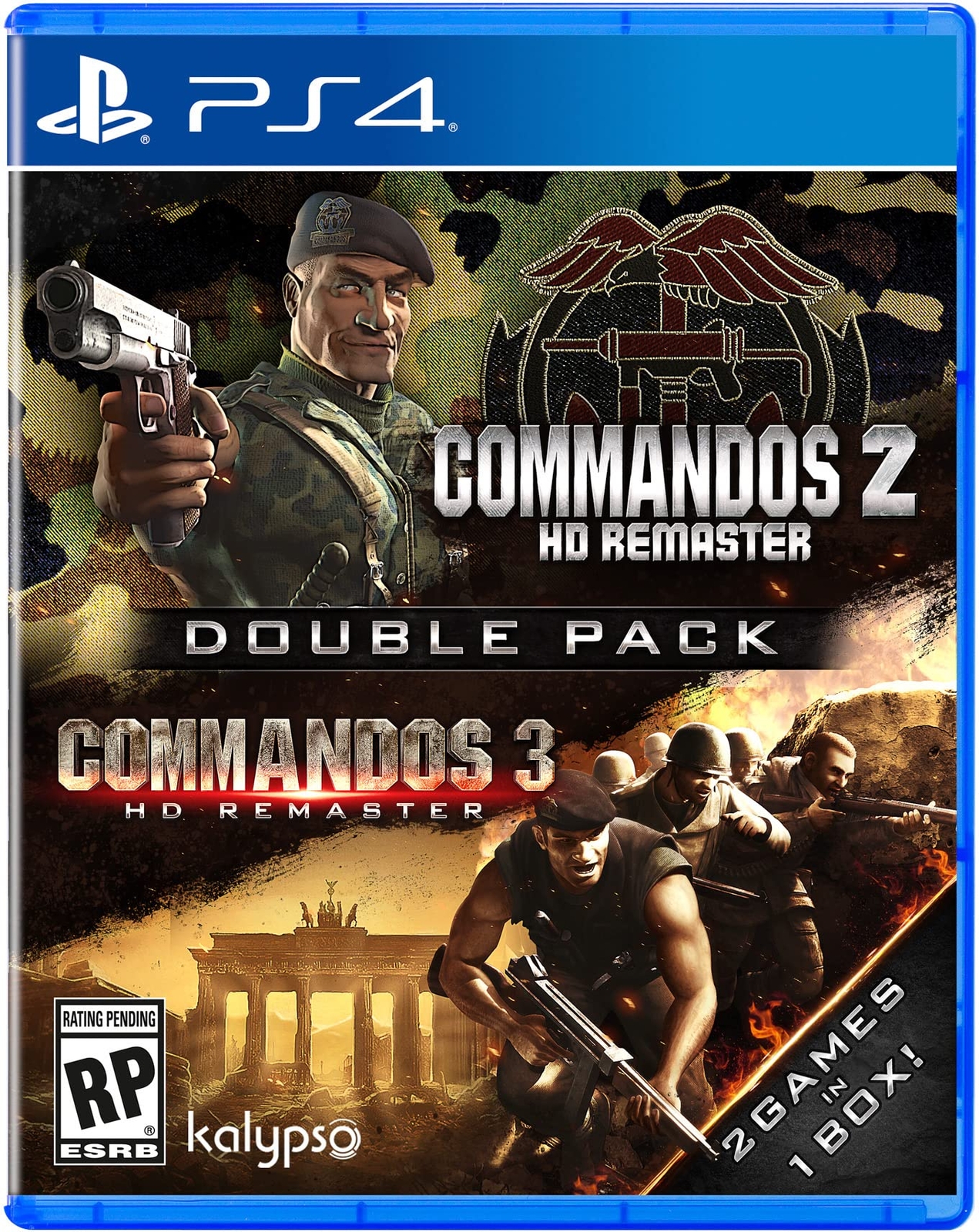 Commandos 2 & 3 HD Remaster Double Pack PS4 (Sony Playstation 4)