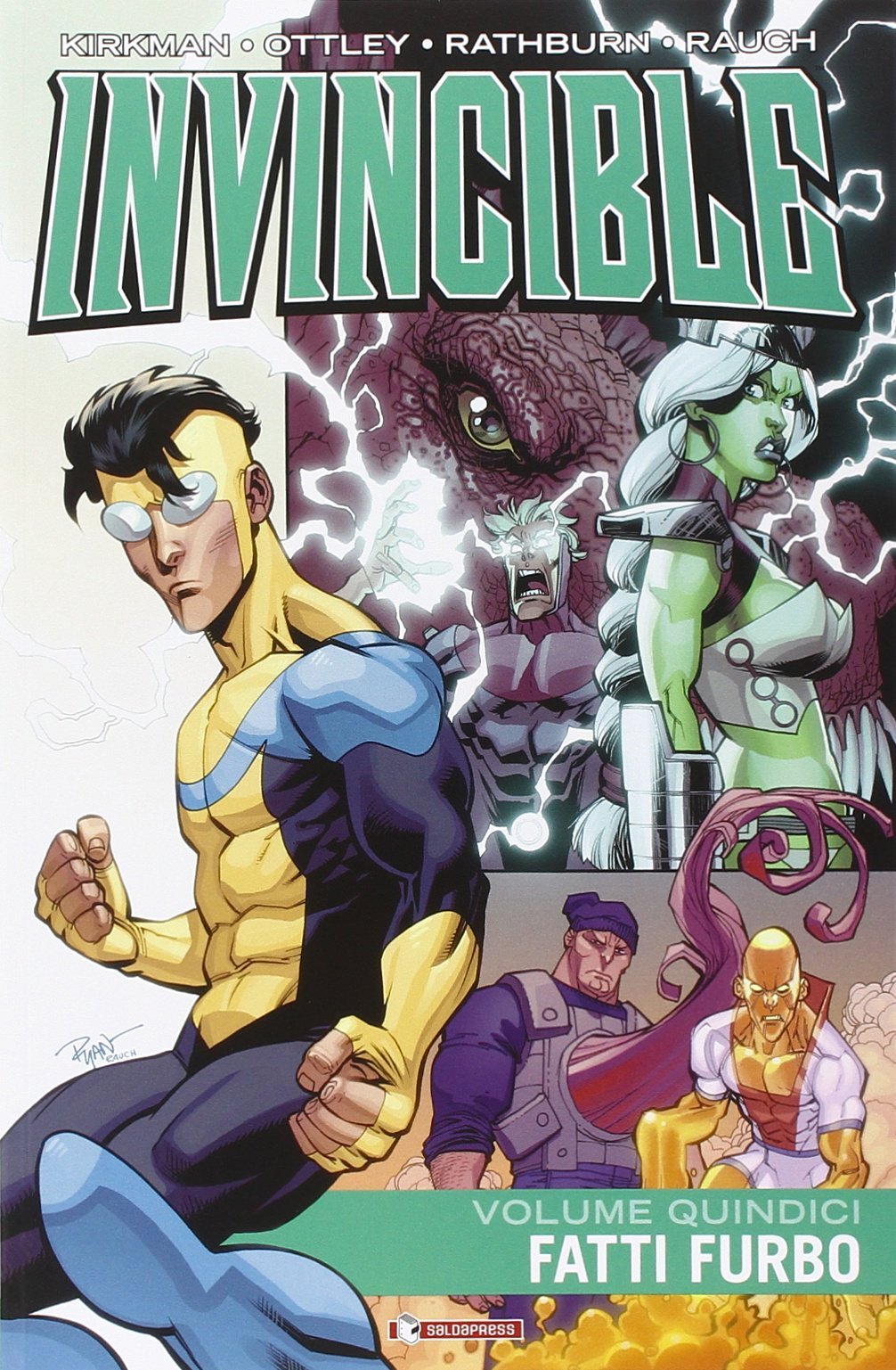 9788888435770 Fatti furbo. Invincibile (Vol. 15) - ROBERT KIRKMAN - CORY WALKER