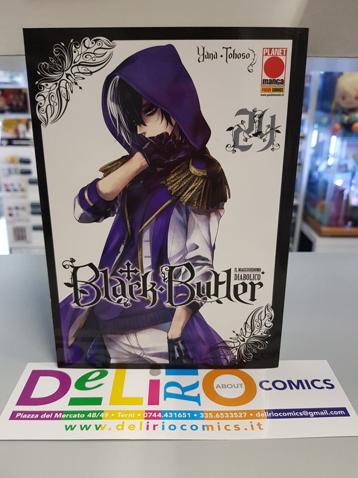 BLACK BUTLER N.24 (PRIMA RISTAMPA) Ed. PLANET MANGA SCONTO 5%