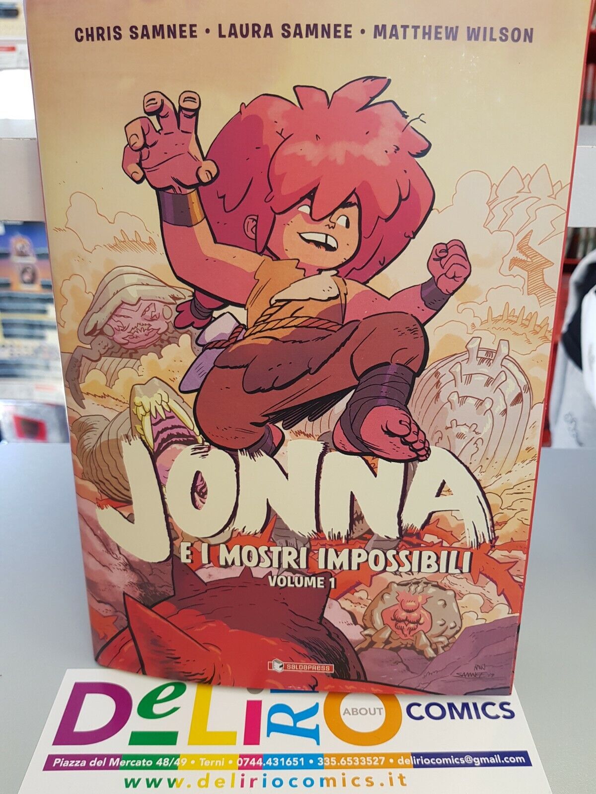 JONNA E I MOSTRI IMPOSSIBILI N.1 - ED. SALDAPRESS - SCONTO 5%